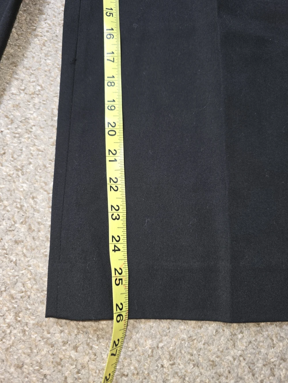 J. Crew Wide-Leg Cropped Black Trouser Pants Size 6